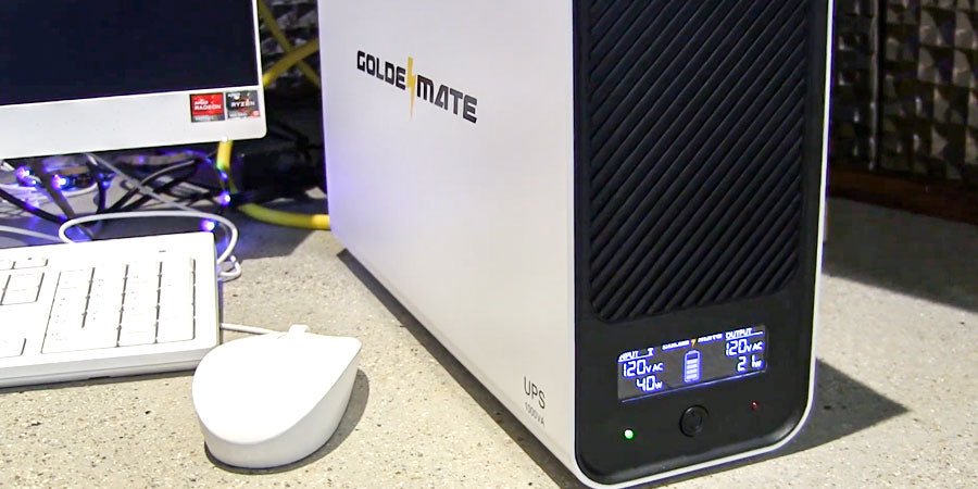 How a UPS System Protects Against Power Surges - Goldenmate Battery
