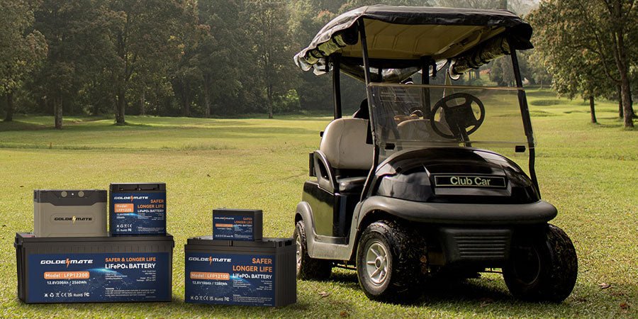 A Complete Guideline To Golf Cart Battery - Goldenmate Battery