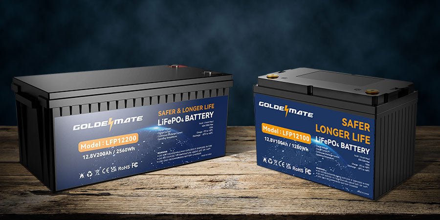 Which Battery Is Better: 100Ah or 200Ah? - Goldenmate Battery