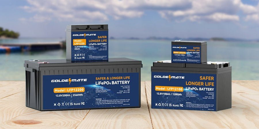 What Is the Difference between a 12V 100AH Battery and a 24V 100AH Battery? - Goldenmate Battery