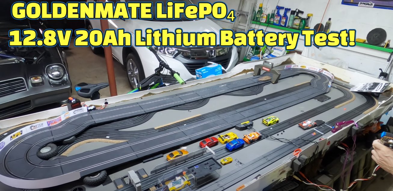 Boosting Slot Car Racing with GOLDENMATE LiFePO4 Battery - Goldenmate Battery