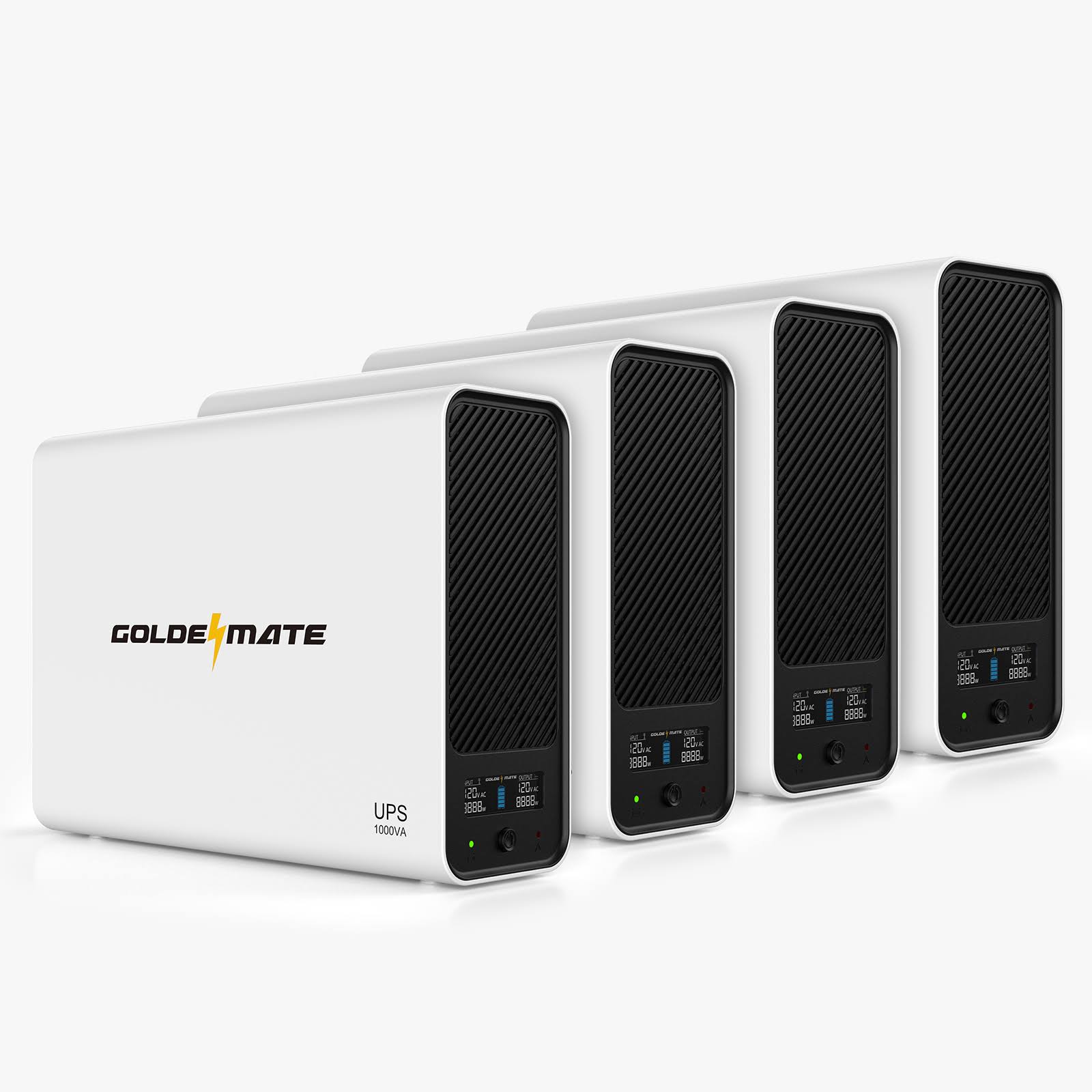 1000VA LiFePO4 UPS PRO Series 8-Outlet NAS