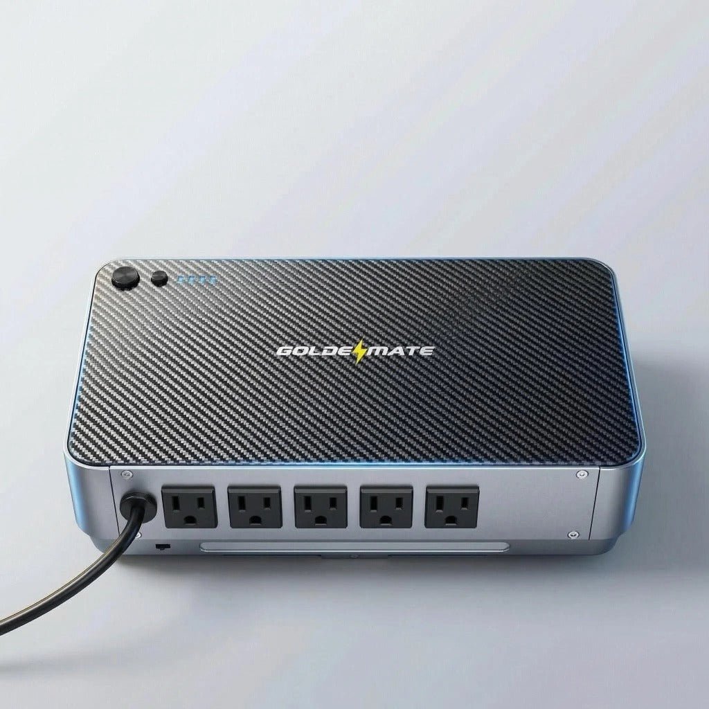 600VA/360W LiFePO4 UPS Wall - Mount - Goldenmate Battery600VA/360W LiFePO4 UPS Wall - Mount