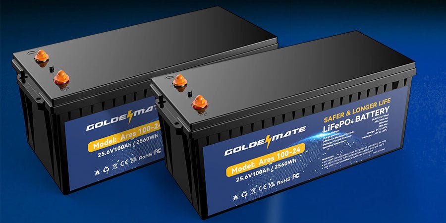 Is It Better to Have Two 100AH Lithium Batteries or One 200AH Lithium Battery? - Goldenmate Battery