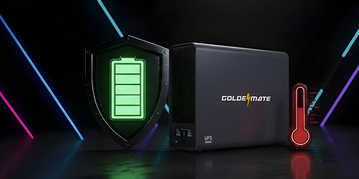 How to Set Up a LiFePO4 UPS for Maximum Battery Life - Goldenmate Battery