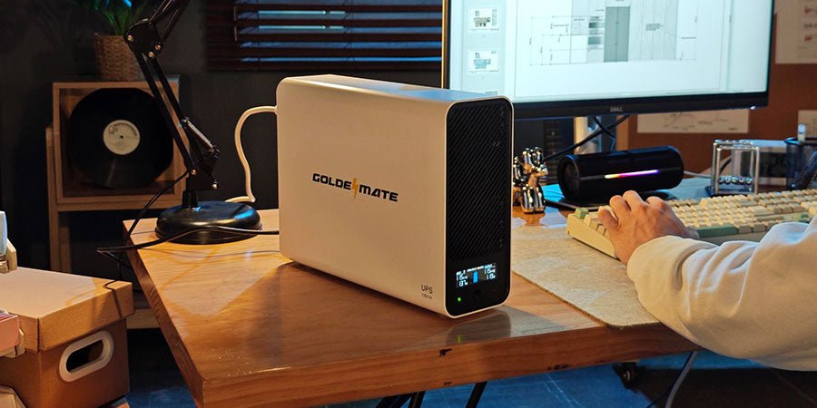 Top 10 Everyday Scenarios Where a UPS Can Save You - Goldenmate Battery