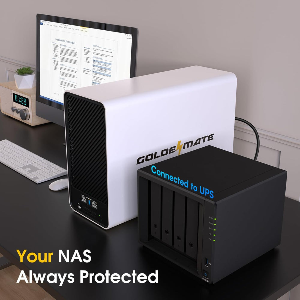 Why Every NAS System Needs a Reliable UPS - Goldenmate Battery