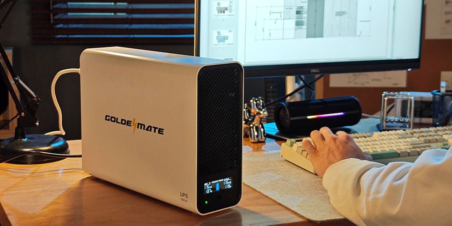 UPS vs. Traditional Power Backup: What’s Best for Small Businesses and Studios? - Goldenmate Battery