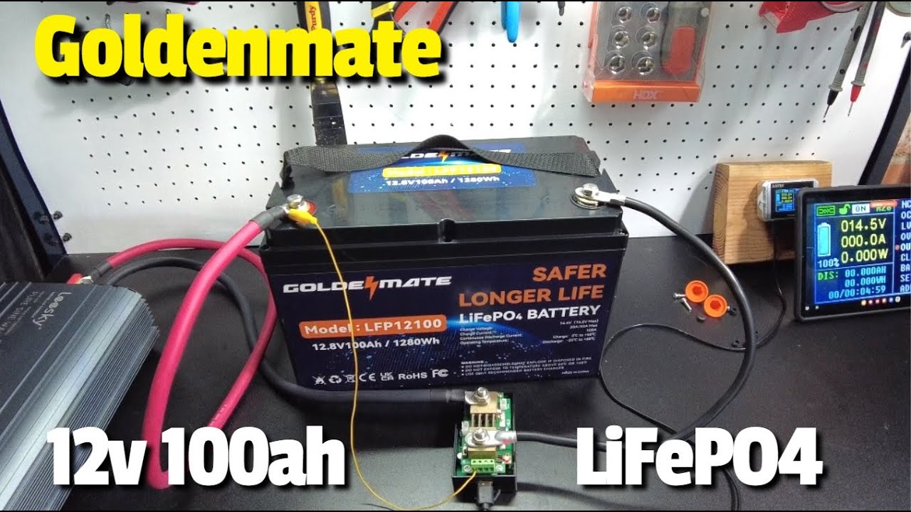 Revolutionizing Off-Grid Living with the Goldenmate12v 100ah LiFePO4 Lithium Battery
