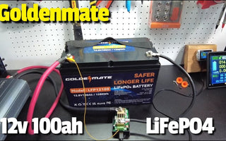 Revolutionizing Off-Grid Living with the Goldenmate12v 100ah LiFePO4 Lithium Battery