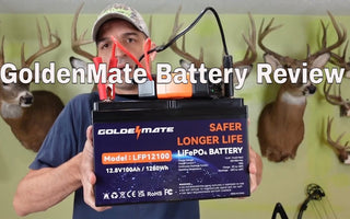 A Real-World Review Of The Goldenmate 100 AH Camping Battery