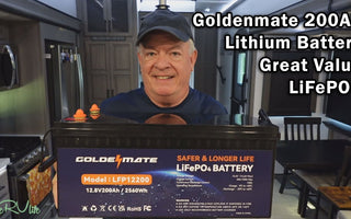 Revolutionizing RV Life with the Goldenmate 200Ah Lithium Battery