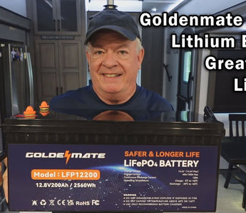 Revolutionizing RV Life with the Goldenmate 200Ah Lithium Battery