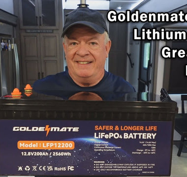 Revolutionizing RV Life with the Goldenmate 200Ah Lithium Battery