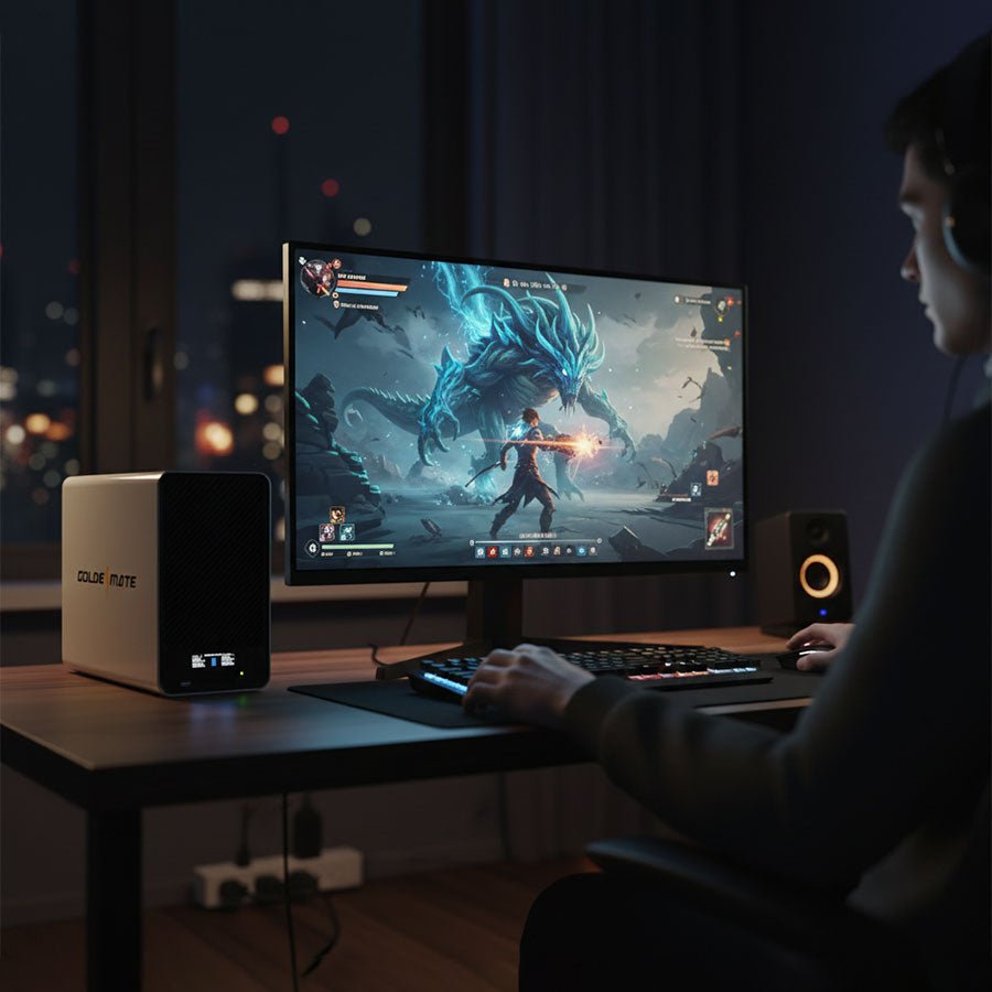 Gaming Without Gaps: Keeping Your PC and WiFi Online Through Any Outage with Goldenmate - Goldenmate Battery