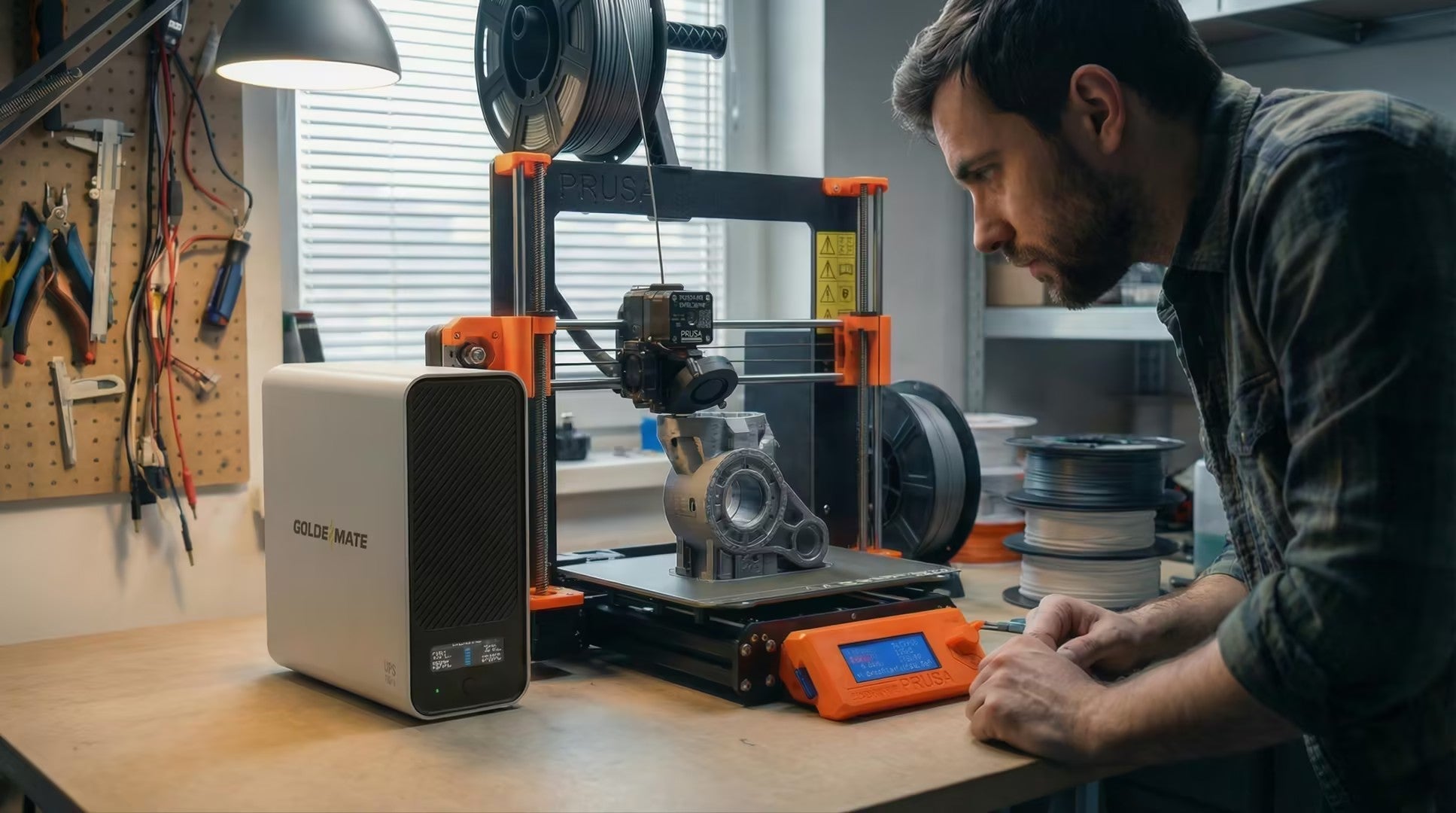 How I Finally Stopped Killing Prints: My DIY LiFePO4 UPS Upgrade - Goldenmate Battery