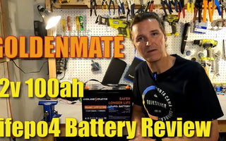 Transforming Off-Grid Living With The GoldenMate 12v 100ah Lifepo4 Battery