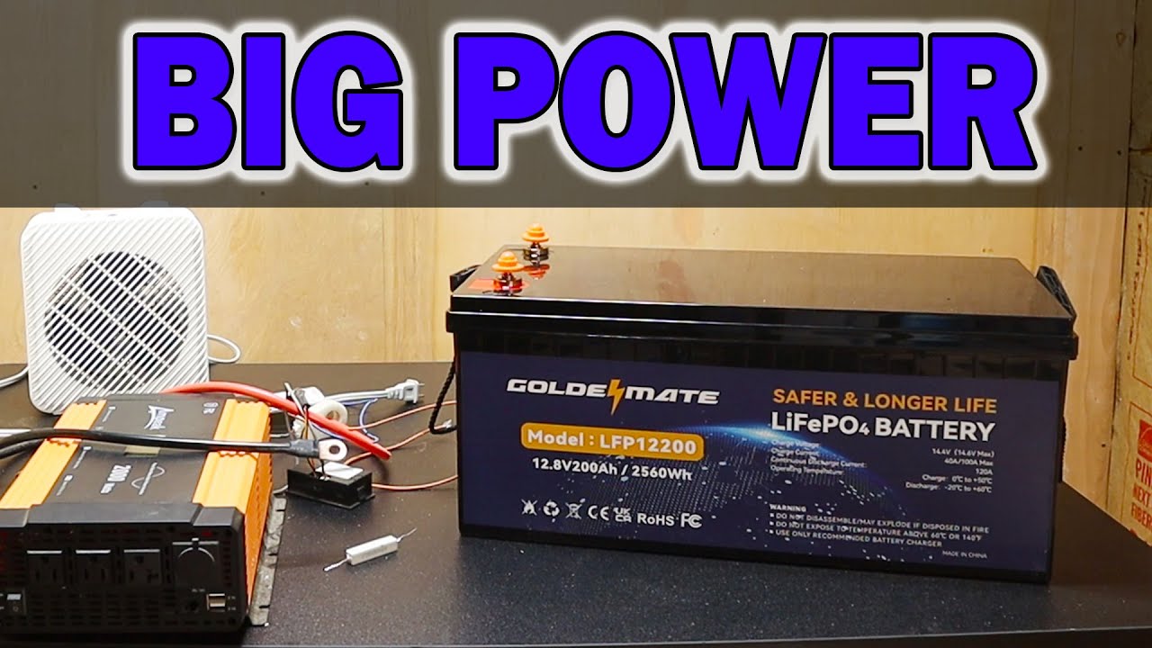 Powering Off-Grid Cabin: A Real-World Review of the Goldenmate 200Ah 12V LiFePO4 Battery - Goldenmate Battery