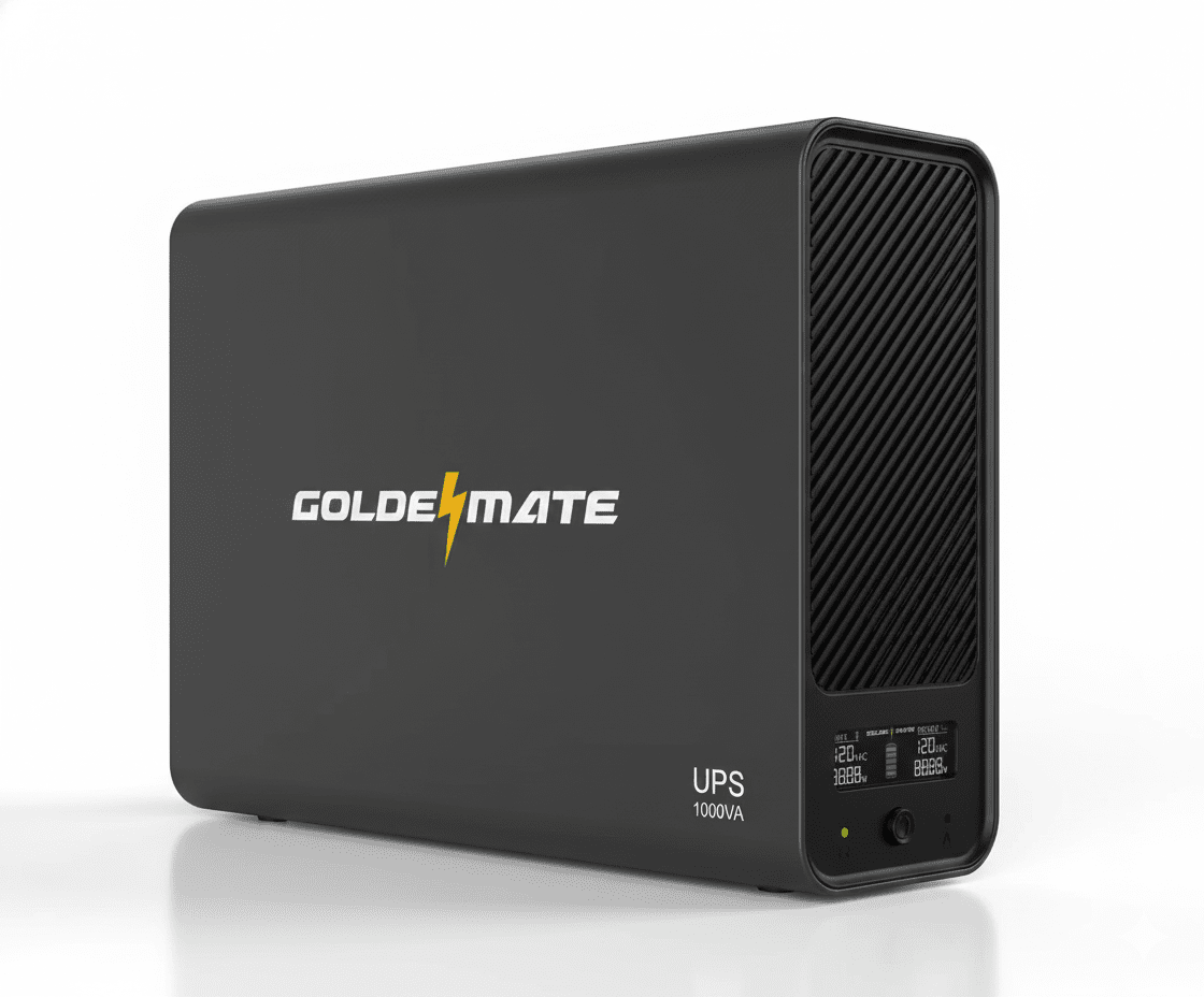 Choose the output that fits the setup - 1000VA LiFePO4 UPS PRO Series 8-Outlet NAS
