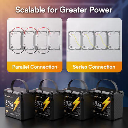 GoldenMate 12V 50Ah IP67 Waterproof LiFePO4 Lithium Battery - Goldenmate BatteryGoldenMate 12V 50Ah IP67 Waterproof LiFePO4 Lithium Battery