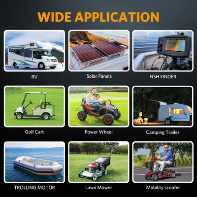 GoldenMate 12V 100Ah Group 31 LiFePO4 Lithium Battery - Goldenmate BatteryGoldenMate 12V 100Ah Group 31 LiFePO4 Lithium Battery