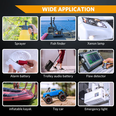 GoldenMate 12V 10Ah IP67 Waterproof LiFePO4 Lithium Battery - Goldenmate BatteryGoldenMate 12V 10Ah IP67 Waterproof LiFePO4 Lithium Battery