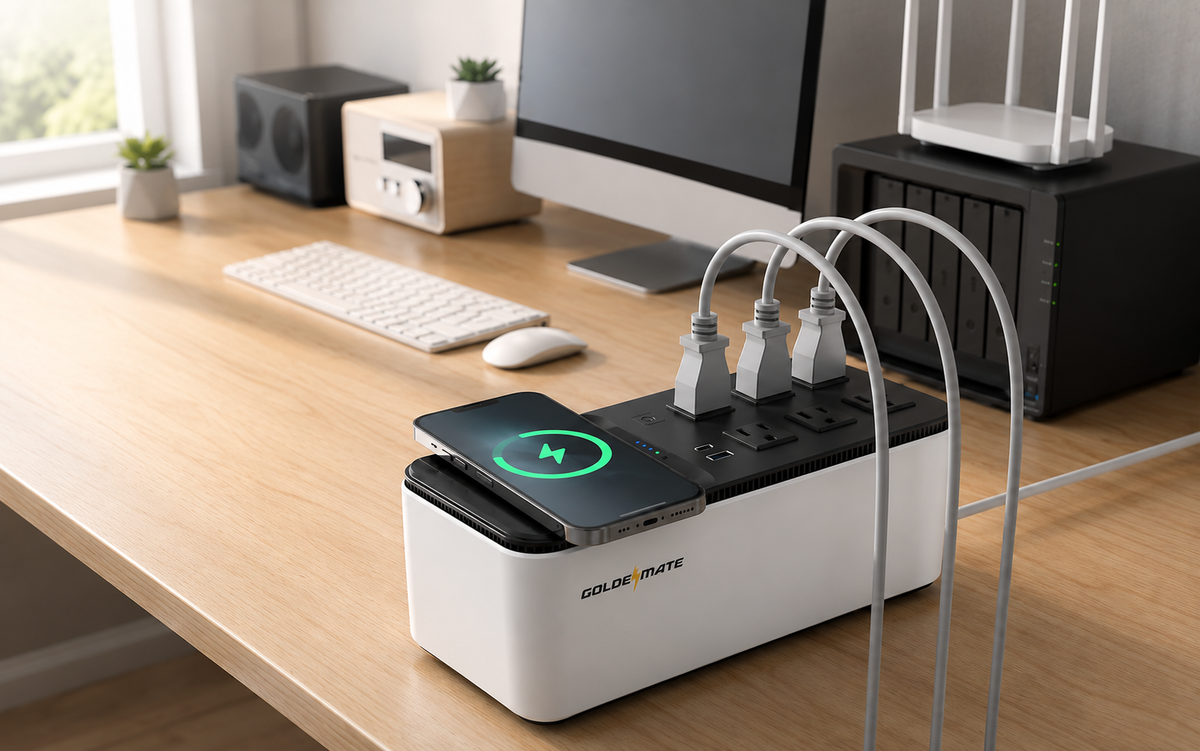 Desktop basics - 600VA/360W LiFePO4 UPS use case