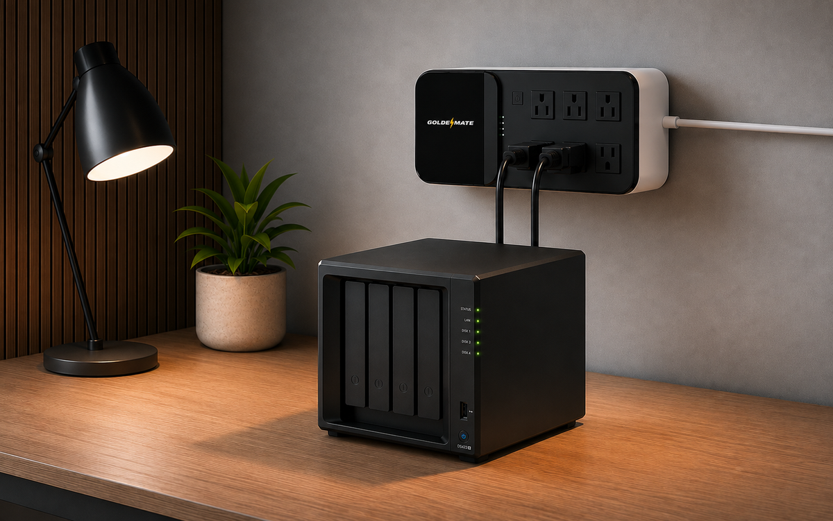 Wi-Fi and small devices - 600VA/360W LiFePO4 UPS use case