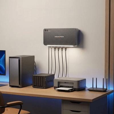 600VA/360W LiFePO4 UPS Wall - Mount - Goldenmate Battery600VA/360W LiFePO4 UPS Wall - Mount