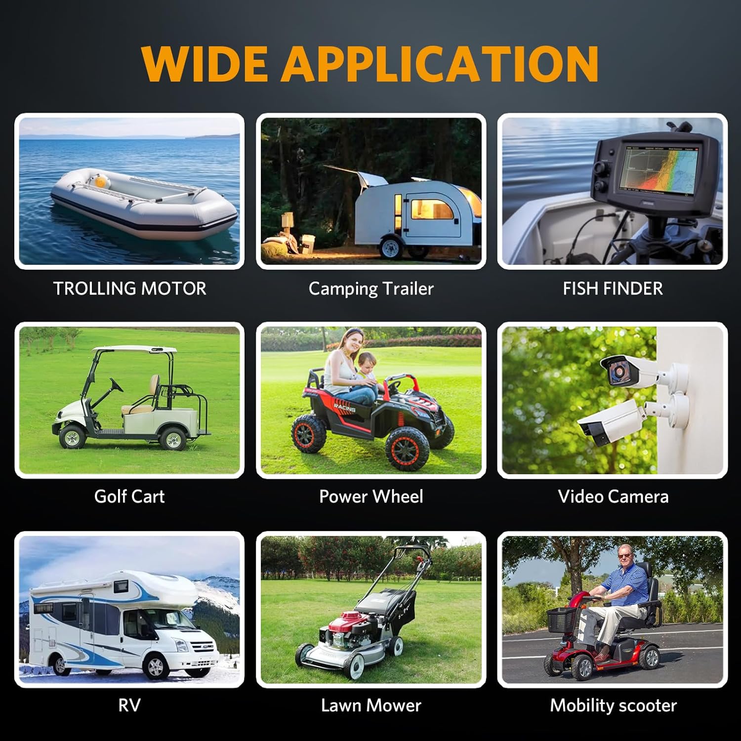 GoldenMate 12V 200Ah LiFePO4 Deep Cycle Lithium Battery