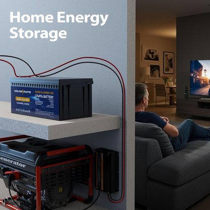 GoldenMate 12V 400Ah LiFePO4 Deep Cycle Lithium Battery - Goldenmate BatteryGoldenMate 12V 400Ah LiFePO4 Deep Cycle Lithium Battery