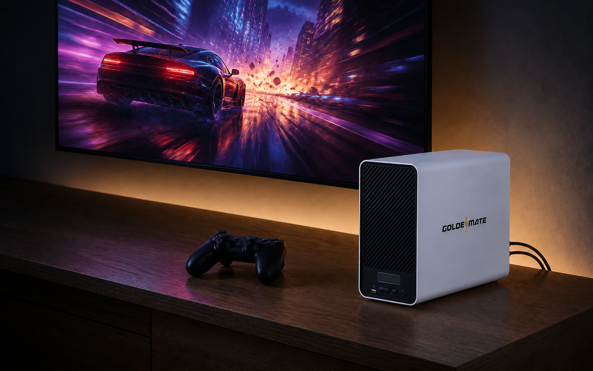 AVR UPS supporting gaming and entertainment equipment