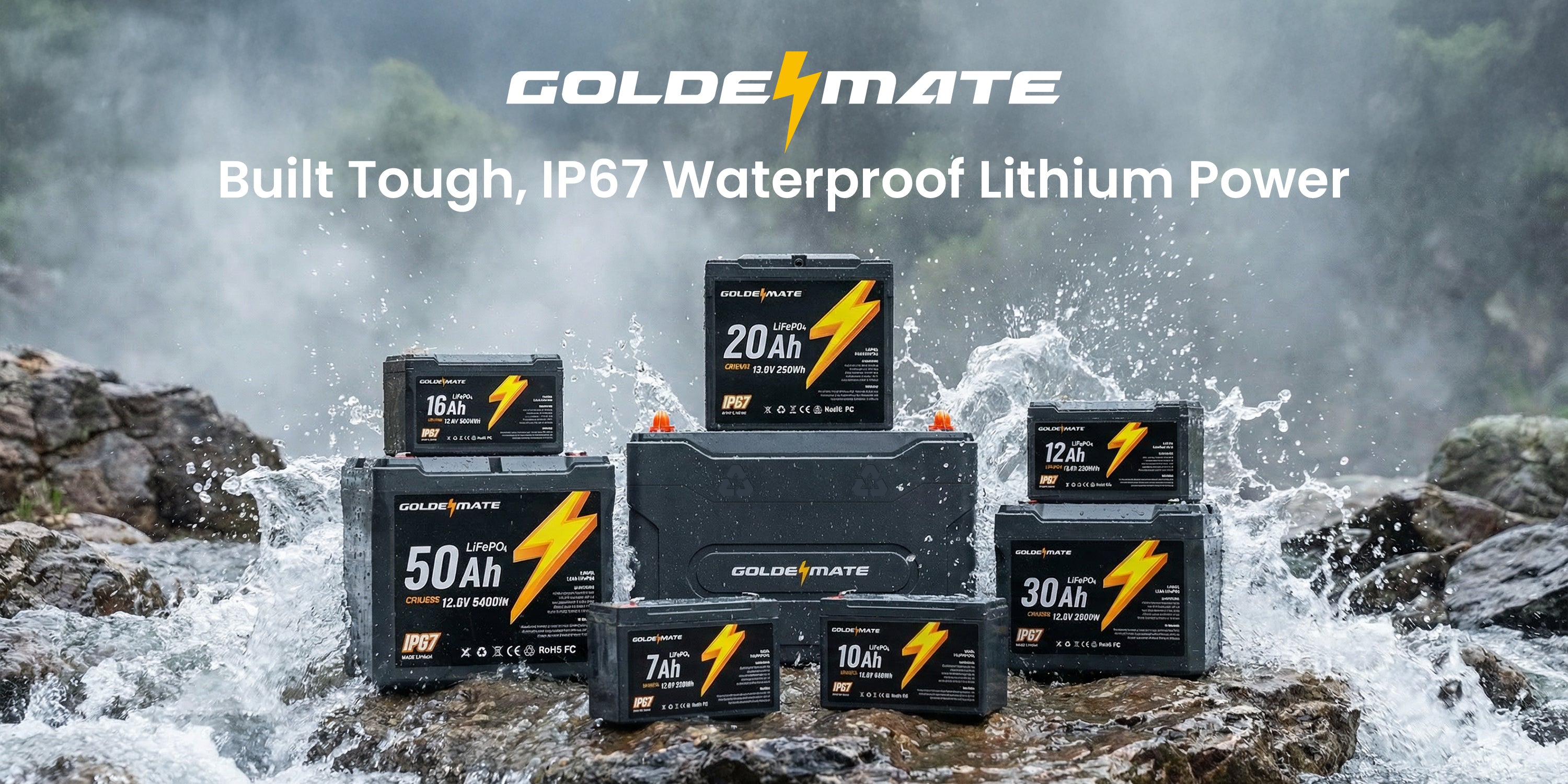 Waterproof Batteries