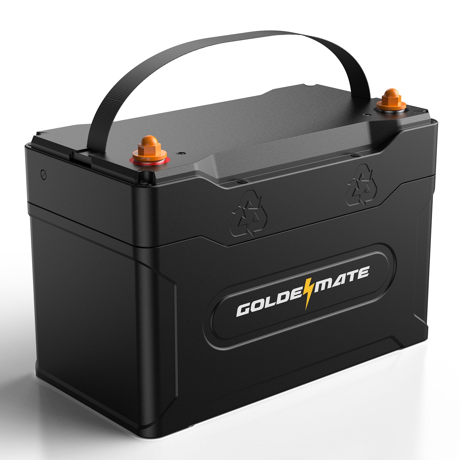 GoldenMate 12V 100Ah Group 31 IP67 Waterproof Bluetooth LiFePO4 Lithium Battery CRIUS100B - Goldenmate BatteryGoldenMate 12V 100Ah Group 31 IP67 Waterproof Bluetooth LiFePO4 Lithium Battery CRIUS100B