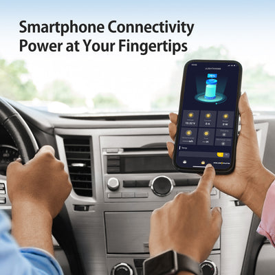 Orion1000 12V 100Ah IP67 Waterproof LiFePO4 Battery with LCD Display & APP Monitoring