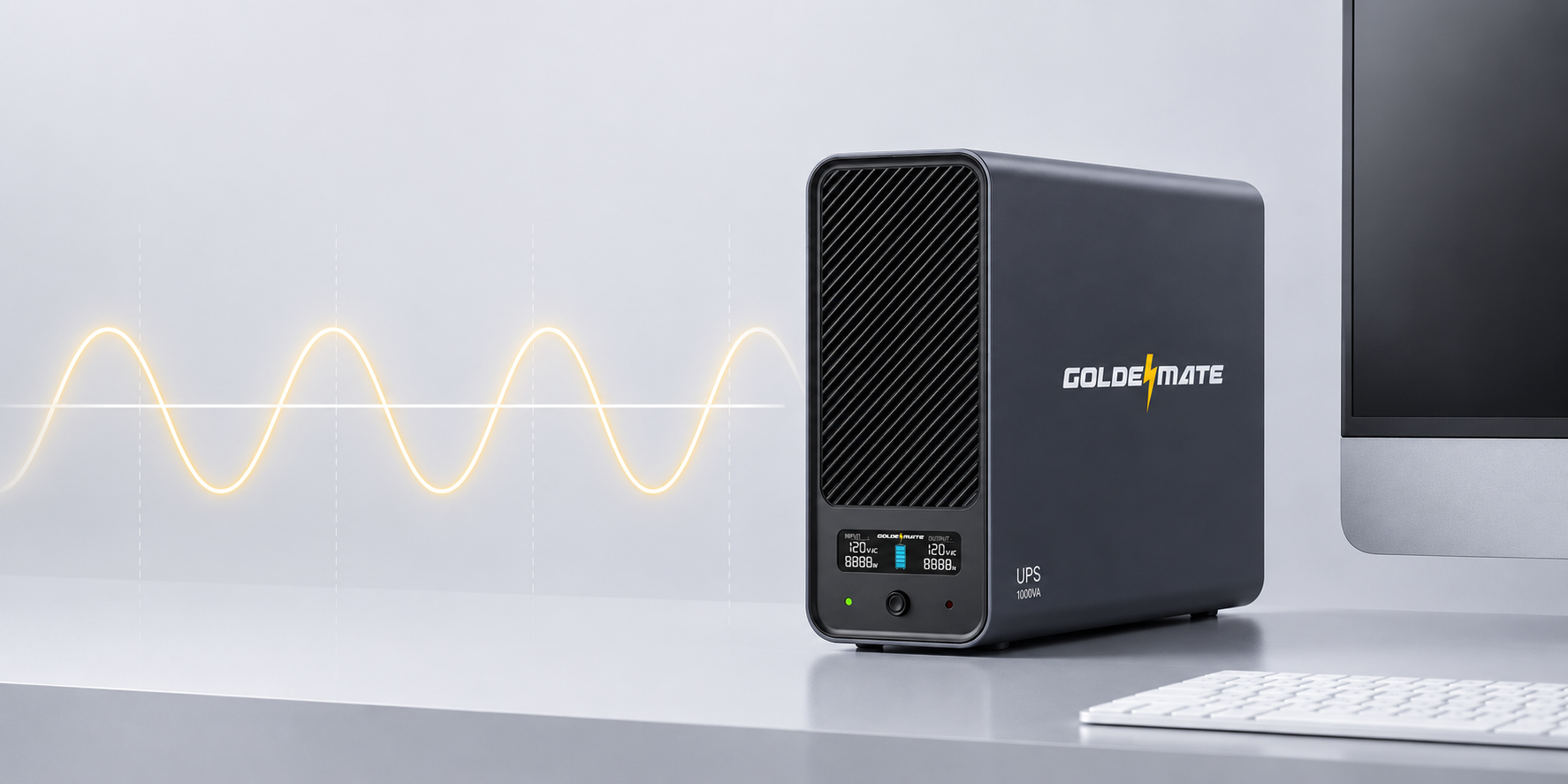 Pure sine wave output