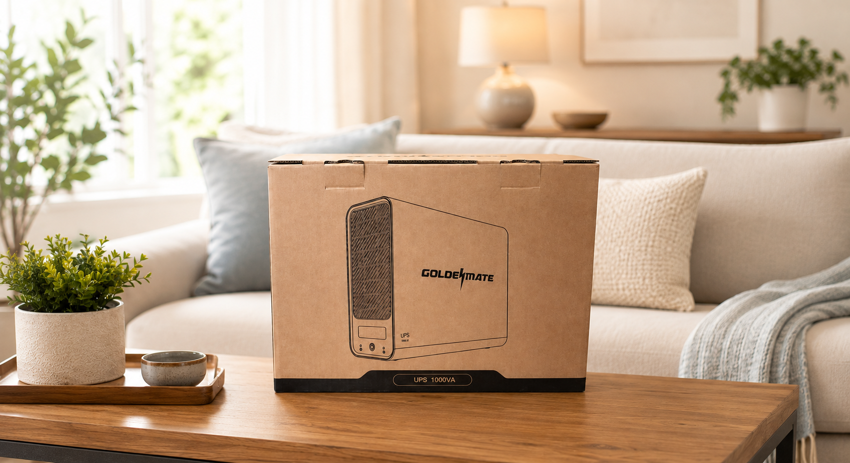 GoldenMate UPS package for wholesale shipping