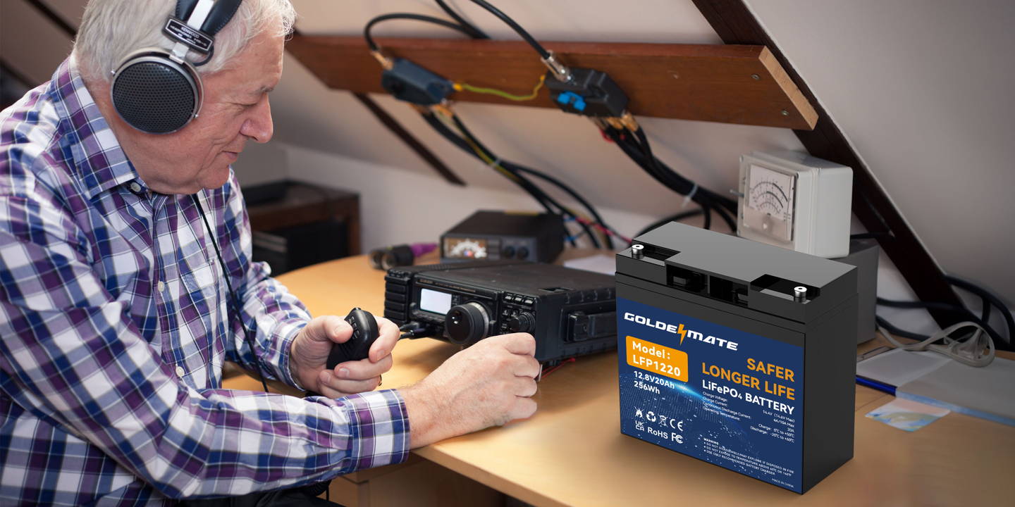 ham radio lithium battery