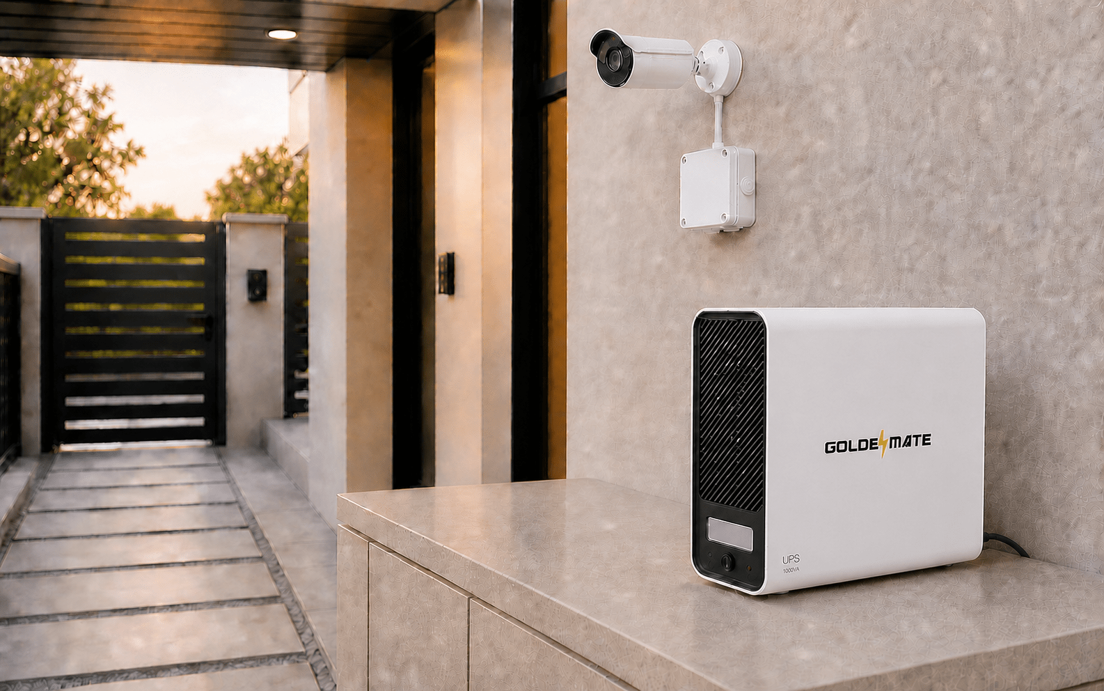 Security systems UPS application